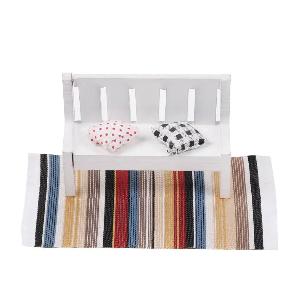 1:12 Scala stile turco miniatura casa delle bambole tappeto pavimento di copertura per la casa di gioco e accessori delle bambole