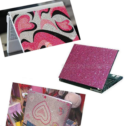 1040/900/504Pcs Adesivi autoadesivi in cristallo acrilico fai da te per telefono, carte e mestieri