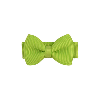 1,2 pollici mini hair Bows con clip solidi colori per bambini e baby girl