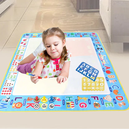 100x80CM Montessori Magic Drawing Board Magic Doodle Mat per bambini di arte educativa e di controllo della penna