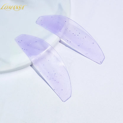 Lomansa 1 Coppia Pad ammortizzanti in silicone per ciglia e scudi per sollevamento ciglia, accessori ciglia professionali