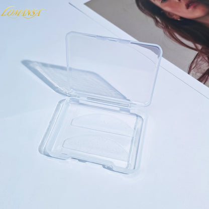 Lomansa 1 Coppia Pad ammortizzanti in silicone per ciglia e scudi per sollevamento ciglia, accessori ciglia professionali