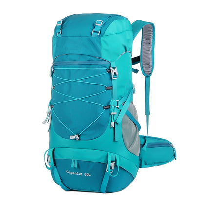 WESTUNE 50L Impermeabile Zaino escursionistico con copertura antipioggia multifunzionale all'aperto da viaggio &amp; borsa alpinismo