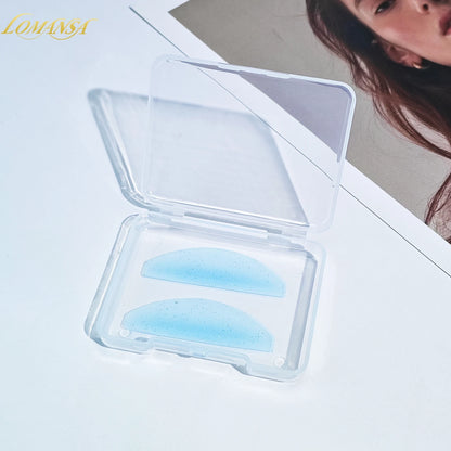 Lomansa 1 Coppia Pad ammortizzanti in silicone per ciglia e scudi per sollevamento ciglia, accessori ciglia professionali