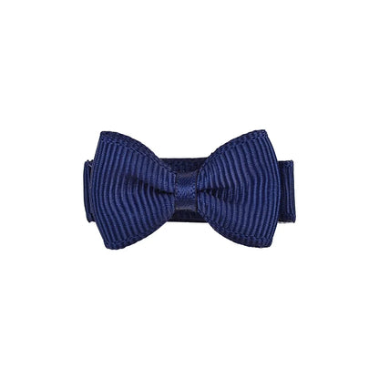 1,2 pollici mini hair Bows con clip solidi colori per bambini e baby girl