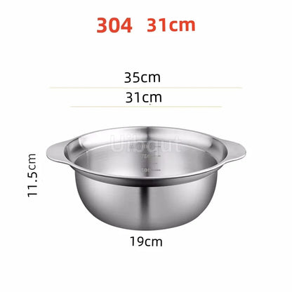 304 Lavabo verdure in acciaio inox e lavapavimenti multi-purpose, filtro frutta, cestino da cucina