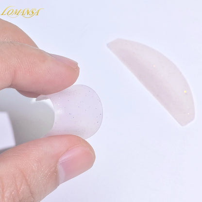 Lomansa 1 Coppia Pad ammortizzanti in silicone per ciglia e scudi per sollevamento ciglia, accessori ciglia professionali