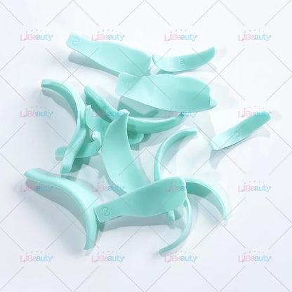 Libeauty 7 Paris Reusable Lash Lift Shield Pads Silicone ciglia Curler e accessori in ferro curling, strumento di trucco