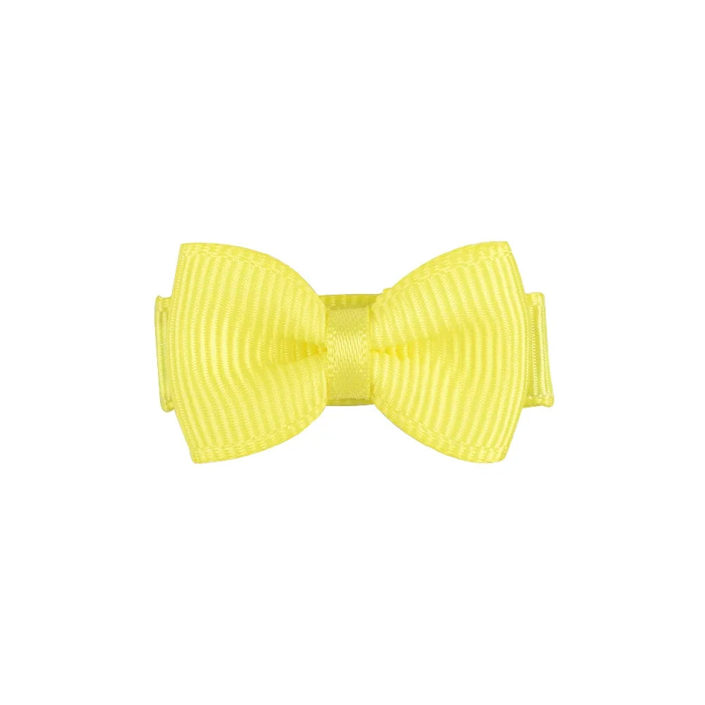 1,2 pollici mini hair Bows con clip solidi colori per bambini e baby girl