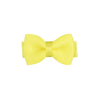 1,2 pollici mini hair Bows con clip solidi colori per bambini e baby girl