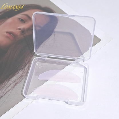 Lomansa 1 Coppia Pad ammortizzanti in silicone per ciglia e scudi per sollevamento ciglia, accessori ciglia professionali