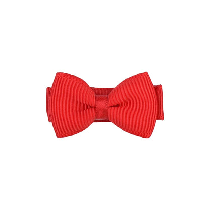 1,2 pollici mini hair Bows con clip solidi colori per bambini e baby girl