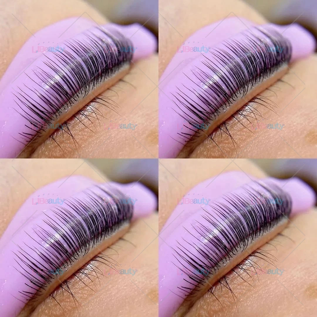 Libeauty 7 Paris Reusable Lash Lift Shield Pads Silicone ciglia Curler e accessori in ferro curling, strumento di trucco