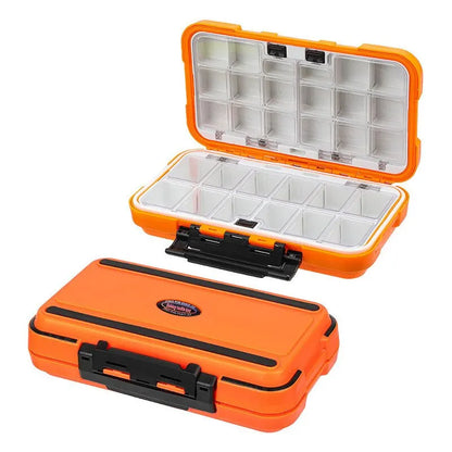 Premium impermeabile doppio-sided pesca tackle Box multifunzionale Bait & Tool Organizer