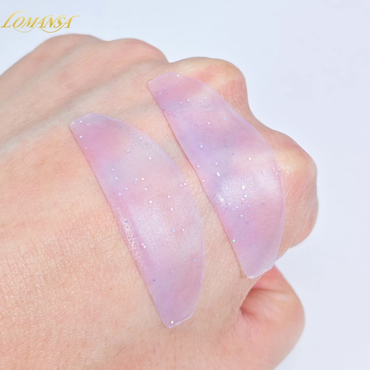 Lomansa 1 Coppia Pad ammortizzanti in silicone per ciglia e scudi per sollevamento ciglia, accessori ciglia professionali