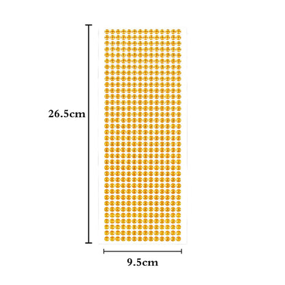 1040/900/504Pcs Adesivi autoadesivi in cristallo acrilico fai da te per telefono, carte e mestieri