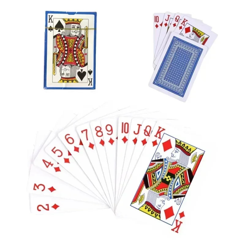 13.11.100 Pcs Set di carte da poker 54 mazzo di carte per adulti, Classic Board Game for Entertainment & Casino Play