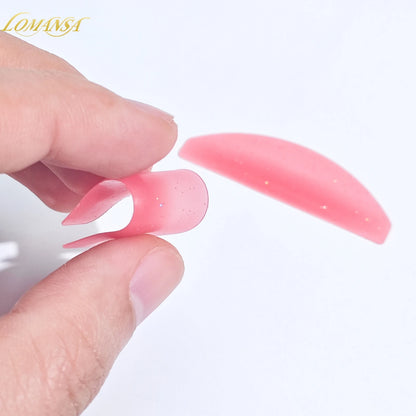 Lomansa 1 Coppia Pad ammortizzanti in silicone per ciglia e scudi per sollevamento ciglia, accessori ciglia professionali