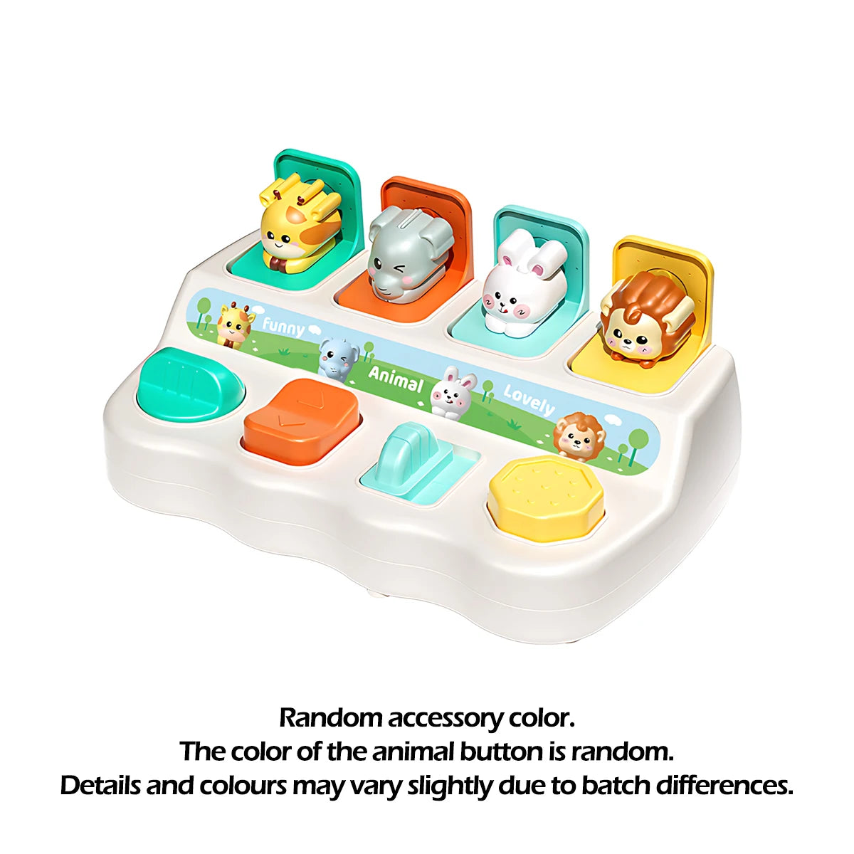 Montessori Pop-Up Animal Toys & Learning Boxes Migliora le abilità logiche e motorie per i bambini