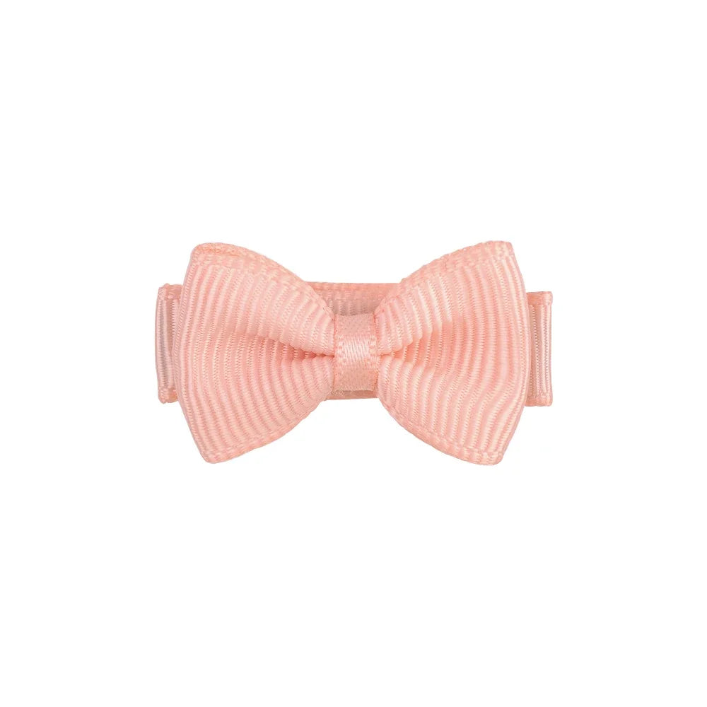 1,2 pollici mini hair Bows con clip solidi colori per bambini e baby girl