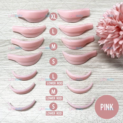 Libeauty 7 Paris Reusable Lash Lift Shield Pads Silicone ciglia Curler e accessori in ferro curling, strumento di trucco