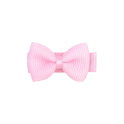 1,2 pollici mini hair Bows con clip solidi colori per bambini e baby girl