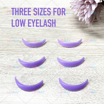 Libeauty 7 Paris Reusable Lash Lift Shield Pads Silicone ciglia Curler e accessori in ferro curling, strumento di trucco