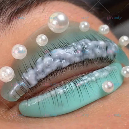 Libeauty 7 Paris Reusable Lash Lift Shield Pads Silicone ciglia Curler e accessori in ferro curling, strumento di trucco