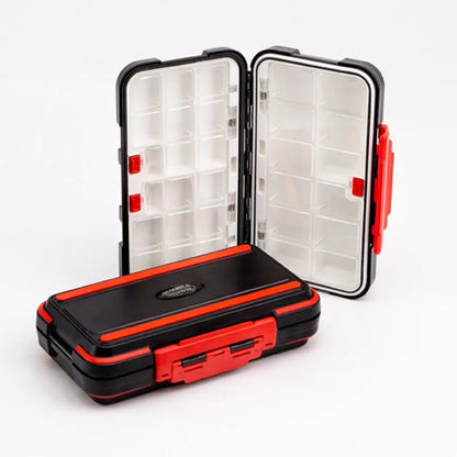 Premium impermeabile doppio-sided pesca tackle Box multifunzionale Bait & Tool Organizer