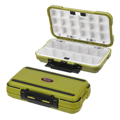 Premium impermeabile doppio-sided pesca tackle Box multifunzionale Bait & Tool Organizer