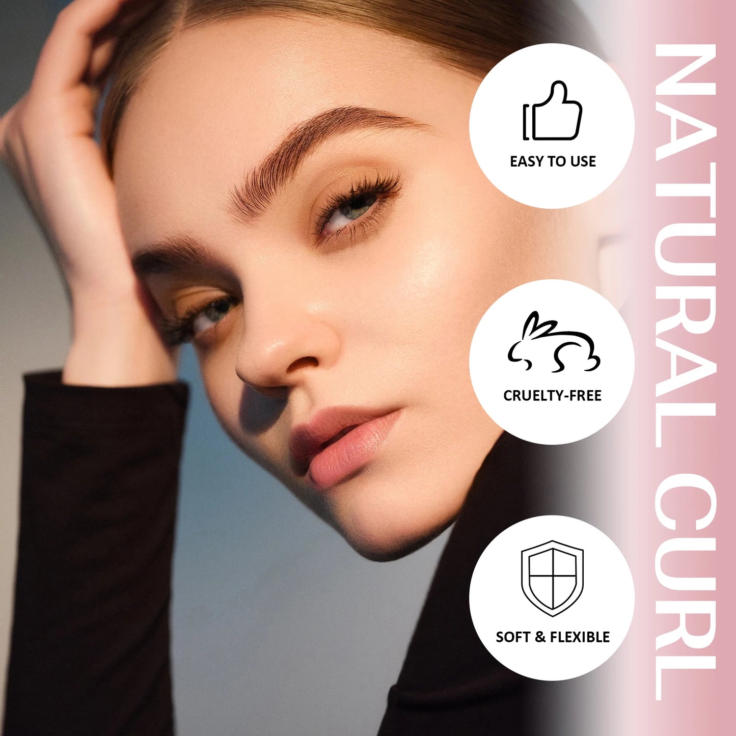 Libeauty 7 Paris Reusable Lash Lift Shield Pads Silicone ciglia Curler e accessori in ferro curling, strumento di trucco