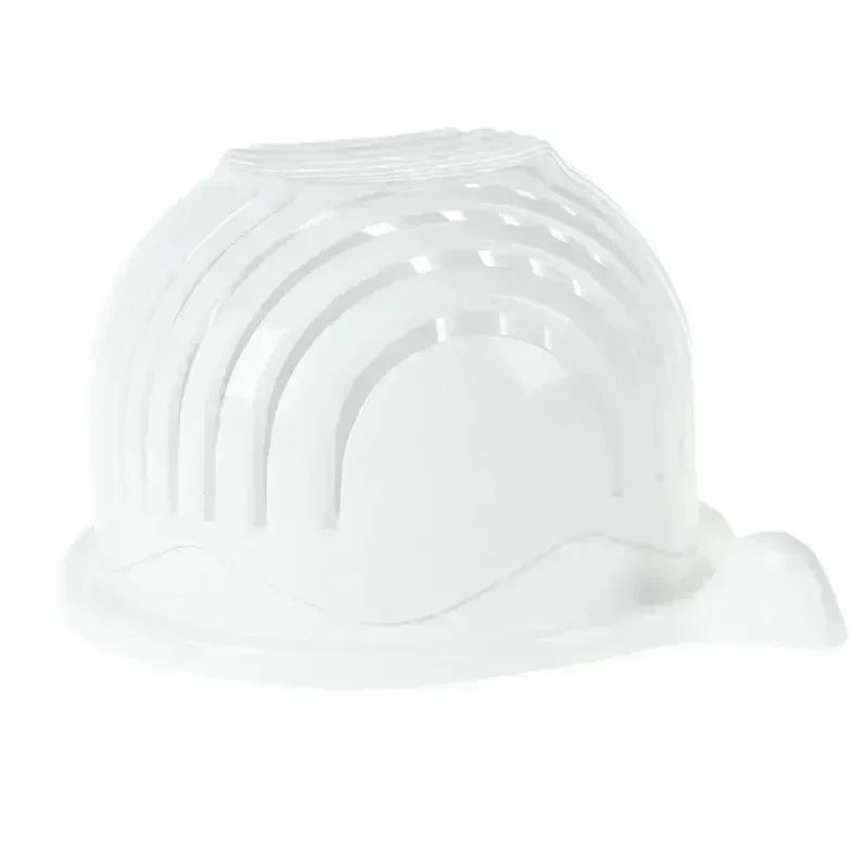 Insalata di verdure Ciotola Chopper di frutta multifunzionale e tagliaverdure, affettatrice e spatola per cucina