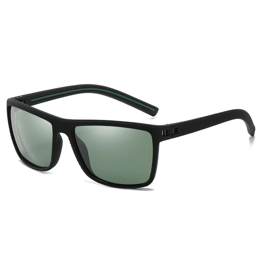 Fashion Vintage Occhiali da sole polarizzati quadrati per uomini e donne designer UV400 guida e pesca Occhiali