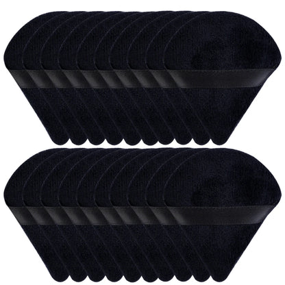 20/30Pcs Triangolo di velluto in polvere Puff Wet & Dry Use Makeup Spugna per la fondazione, cosmetici, e la fusione di bellezza