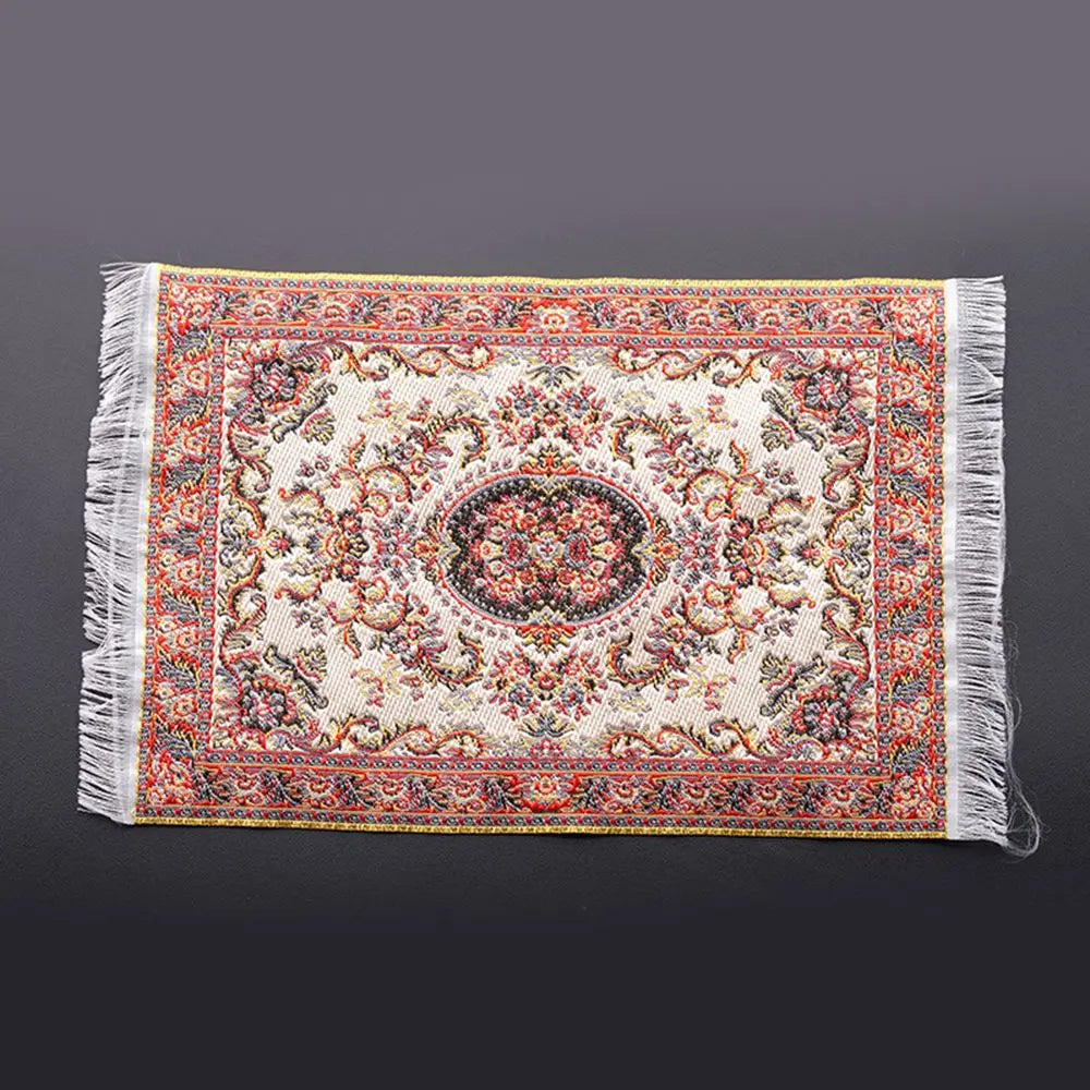 1:12 Scala stile turco miniatura casa delle bambole tappeto pavimento di copertura per la casa di gioco e accessori delle bambole