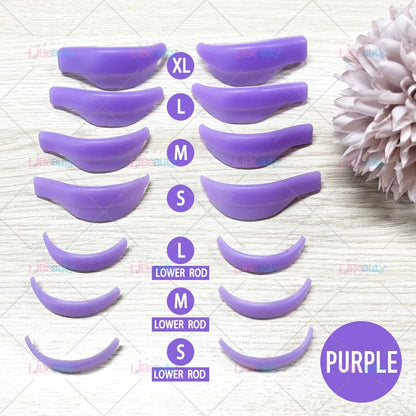 Libeauty 7 Paris Reusable Lash Lift Shield Pads Silicone ciglia Curler e accessori in ferro curling, strumento di trucco